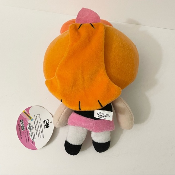 Powerpuff Girls Plush Cartoon Network Stuffed Animal Blossom Pink 11” Tall - Picture 6 of 11